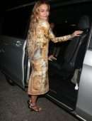 Rita Ora Cleavage at Vas J Morgan’s Pride Party in London