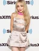 Sabrina Carpenter Leggy at SiriusXM in NYC