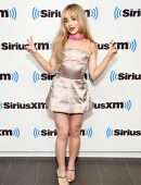 Sabrina Carpenter Leggy at SiriusXM in NYC