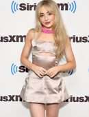 Sabrina Carpenter Leggy at SiriusXM in NYC