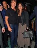 Salma Hayek and Tom Cruise, Leaving Amazonico in London