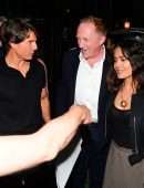 Salma Hayek and Tom Cruise, Leaving Amazonico in London
