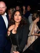 Salma Hayek and Tom Cruise, Leaving Amazonico in London
