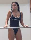 Sarah Hyland and Vanessa Hudgens in Swimsuit at a Bachelorette Party in Punta Mita