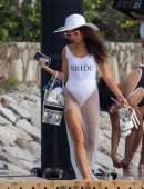 Sarah Hyland and Vanessa Hudgens in Swimsuit at a Bachelorette Party in Punta Mita