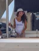 Sarah Hyland and Vanessa Hudgens in Swimsuit at a Bachelorette Party in Punta Mita