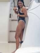 Sarah Hyland and Vanessa Hudgens in Swimsuit at a Bachelorette Party in Punta Mita