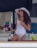 Sarah Hyland and Vanessa Hudgens in Swimsuit at a Bachelorette Party in Punta Mita