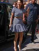 Selena Gomez Leggy, Outside Sephora in Paris