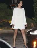 Selena Gomez Leggy, Outside Nobu in Malibu