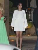 Selena Gomez Leggy, Outside Nobu in Malibu