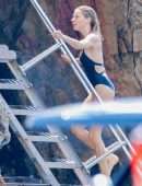 Sienna Miller Booty in Swimsuit in the South Of France