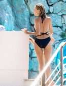 Sienna Miller Booty in Swimsuit in the South Of France