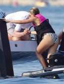 Sofia Richie Booty, Riding a Jet Ski in Cap d'Antibes
