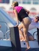 Sofia Richie Booty, Riding a Jet Ski in Cap d'Antibes