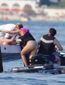 Sofia Richie Booty, Riding a Jet Ski in Cap d'Antibes