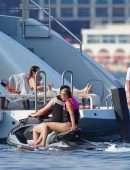 Sofia Richie Booty, Riding a Jet Ski in Cap d'Antibes
