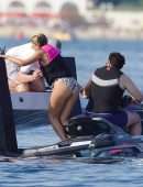 Sofia Richie Booty, Riding a Jet Ski in Cap d'Antibes