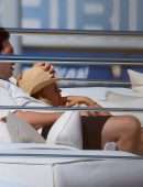 Sofia Richie in Bikini on Vacation with her Fiance in the South of France