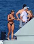 Sofia Richie in Bikini on Vacation with her Fiance in the South of France