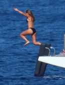 Sofia Richie in Bikini on Vacation with her Fiance in the South of France