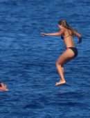 Sofia Richie in Bikini on Vacation with her Fiance in the South of France