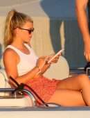 Sofia Richie in Bikini on Vacation with her Fiance in the South of France
