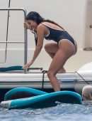 Vanessa Hudgens Leggy on a Yacht off Punta Mita