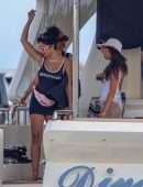 Vanessa Hudgens Leggy on a Yacht off Punta Mita