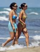 Vanessa Hudgens and Stella Hudgens Booty in Bikini in Italy