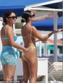 Vanessa Hudgens and Stella Hudgens Booty in Bikini in Italy