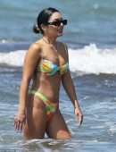 Vanessa Hudgens and Stella Hudgens Booty in Bikini in Italy
