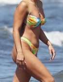 Vanessa Hudgens and Stella Hudgens Booty in Bikini in Italy