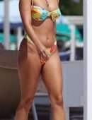 Vanessa Hudgens and Stella Hudgens Booty in Bikini in Italy