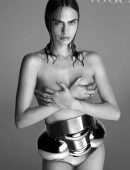 Cara Delevingne in British Vogue Magazine - August 2022