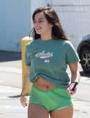 Addison Rae Booty in Shorts, Out in West Hollywood