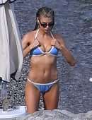 Charlotte McKinney Booty in a Bikini in Positano