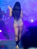 Dua Lipa Booty while Performing OnStage in Budapest