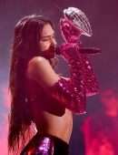 Dua Lipa OnStage at SunnyHill Festival in Kosovo