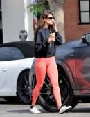 Eiza Gonzalez Booty in Workout Outfit in Los Angeles