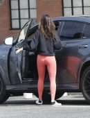 Eiza Gonzalez Booty in Workout Outfit in Los Angeles