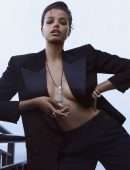 Ella Balinska Cleavage and Leggy in Vingt Sept Magazine - August 2022