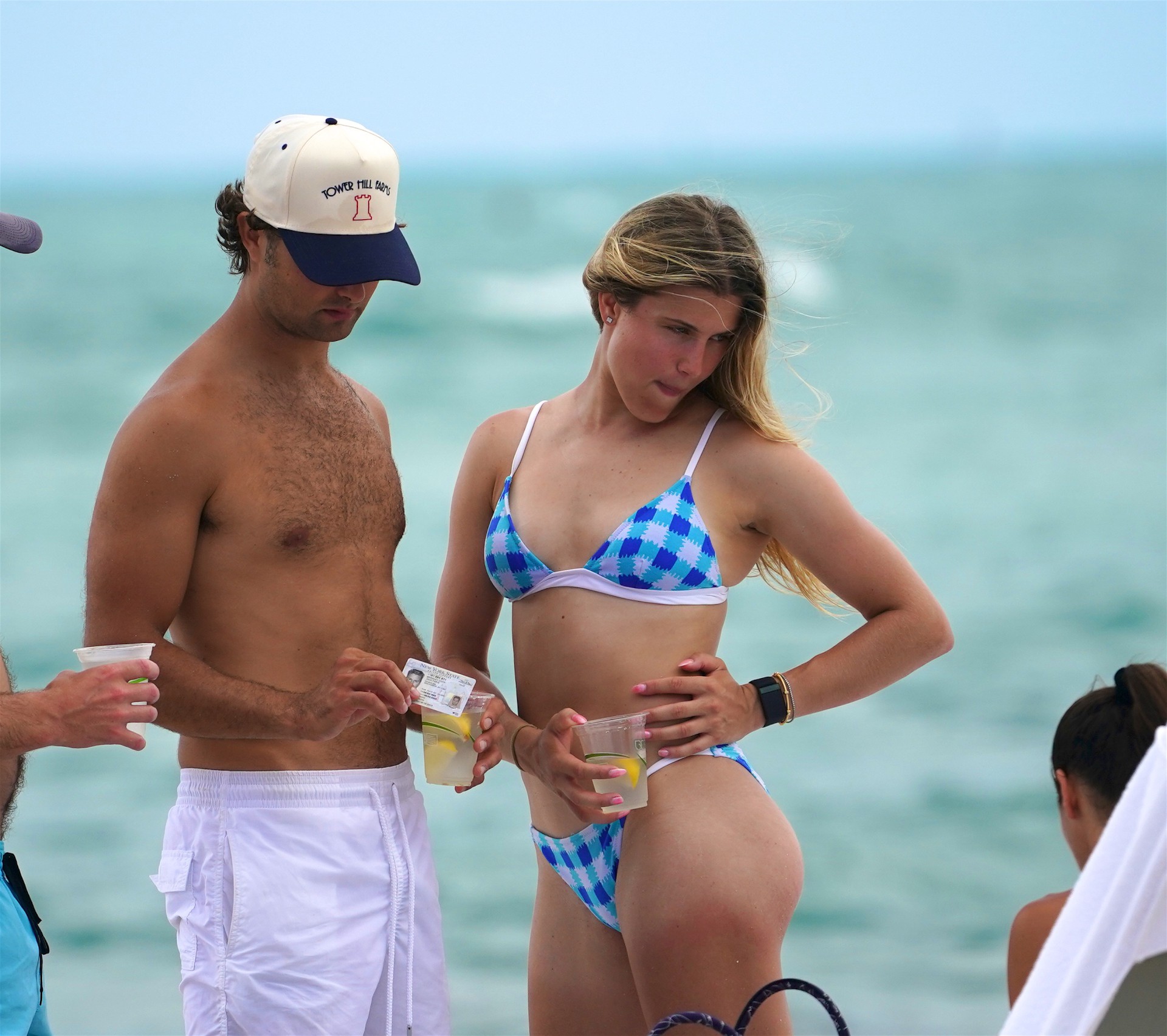 Eugenie Bouchard Booty in Bikini at the Beach in Miami