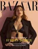 Hailey Bieber in Harper’s Bazaar Icons Issue 2022