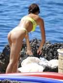 Irina Shayk Booty in Thong Bikini in Ibiza