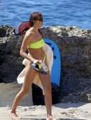 Irina Shayk Booty in Thong Bikini in Ibiza