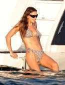 Irina Shayk Booty in Thong Bikini in Ibiza