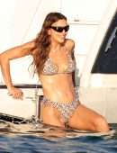 Irina Shayk Booty in Thong Bikini in Ibiza