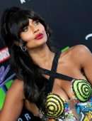 Jameela Jamil Cleavage at “She-Hulk: Attorney” Premiere in Los Angeles