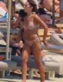 Janette Manrara Booty in a Bikini at a Beach in Mykonos
